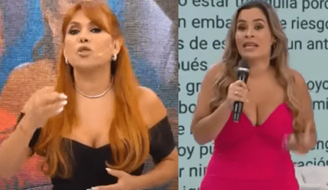 Magaly Medina envió contundente mensaje a la hija de Gisela Válcarcel. Foto: composición LR / captura Magaly TV La Firme / captura América Hoy - Video: ATV