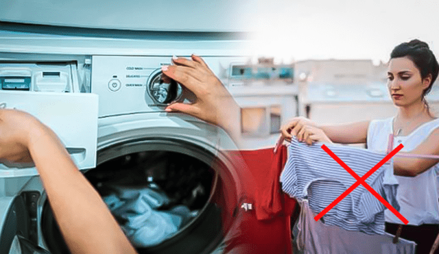 Con el truco de convertir tu lavadora en secadora, evitarás mantener tu ropa colgada por horas. Foto: composición LR/LaVanguardia