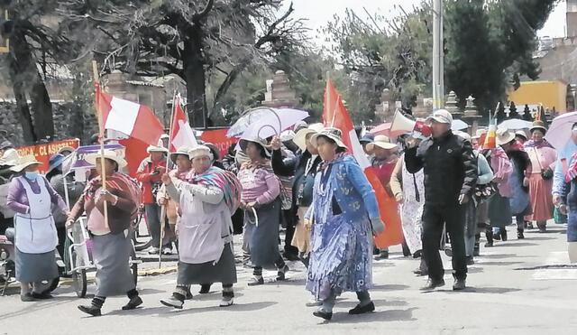 Protesta. Pobladores acataron segundo día de paro seco. Foto: La República