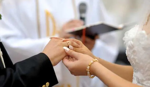 Uno de los requisitos para contraer matrimonio religioso es estar confirmado por la iglesia. Foto: difusión