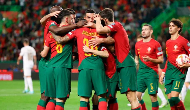 Portugal goleó a Liechtenstein en su primer partido del 2023. Foto: EFE
