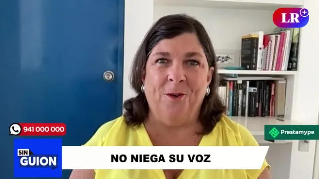 Rosa María Palacios explica la tipificación del delito de financiamiento ilícito en organizaciones políticas. Foto: LR+/Video: LR+