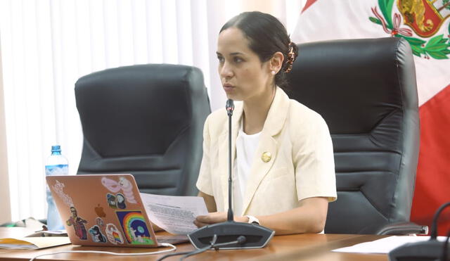 La comisión de trabajo es presidida por la congresista Sigrid Bazán. Foto: Congreso