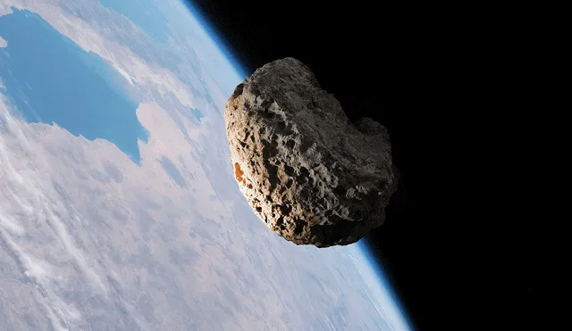 El asteroide 2023 DZ2 se aproximará a la Tierra a una distancia más cercana que la Luna. Imagen: referencial/Adobe Stock