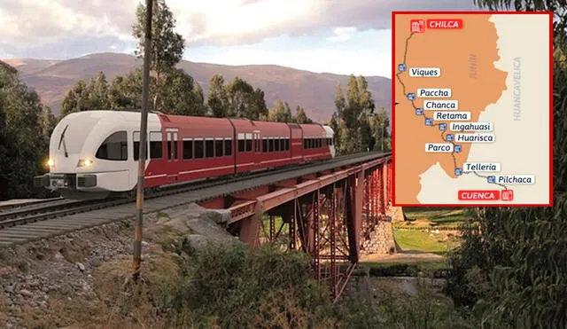 El Tren Macho recorrerá 57 kilómetros en dos horas. Foto: Composición LR / Proinversión / MTC