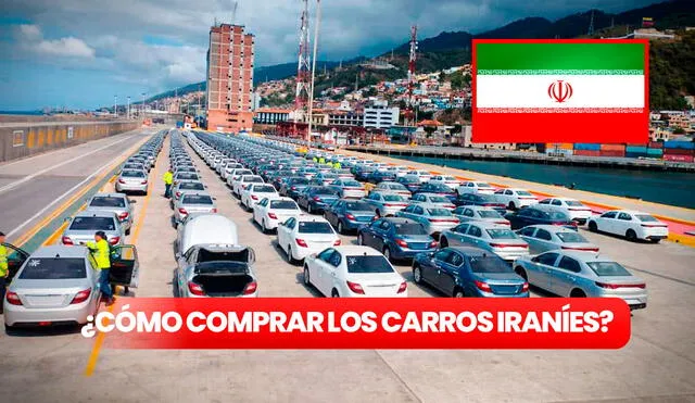 El nuevo lote de carros iraníes llegó este jueves 23 de marzo. Foto: composición de Jazmín Ceras / La República / Freepik / rvaraguayan / Twitter