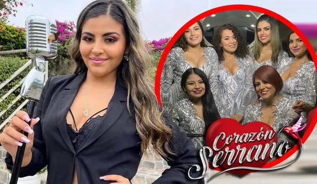 Isabel Enríquez fue presentada como vocalista de Corazón Serrano el 23 de mayo de 2019. Foto: composición LR/Isabel Enríquez Facebook Isabel Enríquez fue presentada como vocalista de Corazón Serrano el 23 de mayo de 2019. Foto: composición LR/Isabel Enríquez Facebook