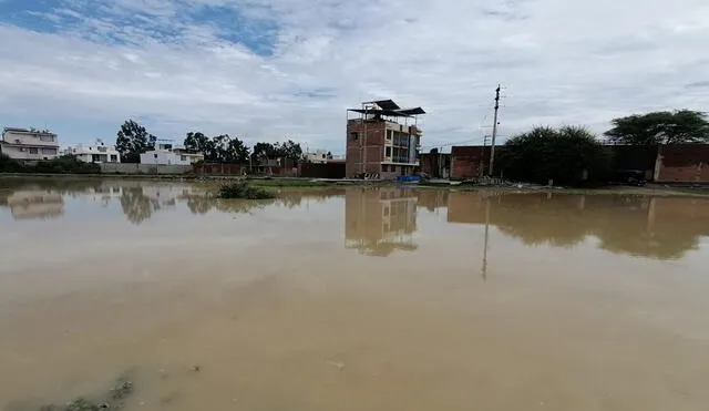 Vviendas quedan aisladas tras inundación. Foto: La República