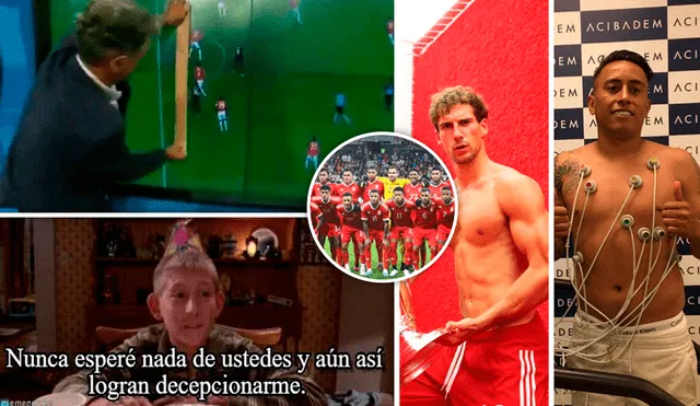 Perú cayó por 2-0 en el Estadio Mewa Arena y los usuarios aprovecharon para compartir divertidos memes. Foto: composición LR/captura de Twitter