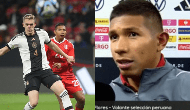 Edison Flores jugó todo el segundo tiempo con la Bicolor. Foto: Composición LR/Selección peruana/Movistar Deportes