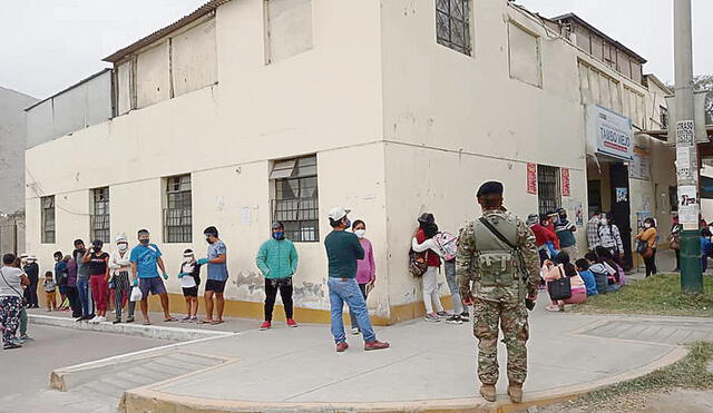 Muy tarde. Las víctimas fueron trasladadas al centro de salud de Cieneguilla, pero dos de ellas murieron en el trayecto. Foto: difusión