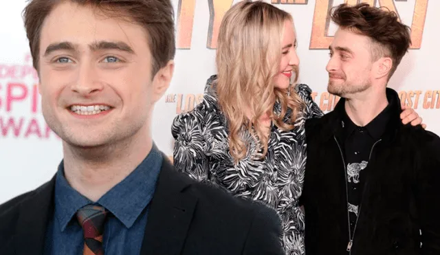 Daniel Radcliffe y Erin Darke mantienen una relación desde 2014. Foto: composición LR/AFP