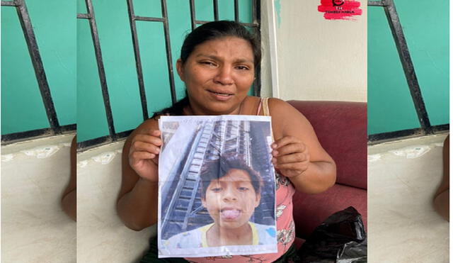 Madre busca incansablemente a su hijo. Foto: Tumbes habla.