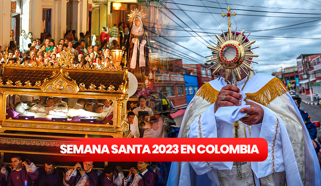 Revisa cuáles son las fechas de Semana Santa 2023 en Colombia. Foto: Composición LR/ElEspectador