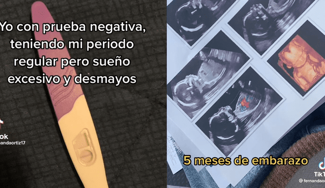 Mujer creía que tenía anemia, pero está embarazada - Foto: Captura de TikTok