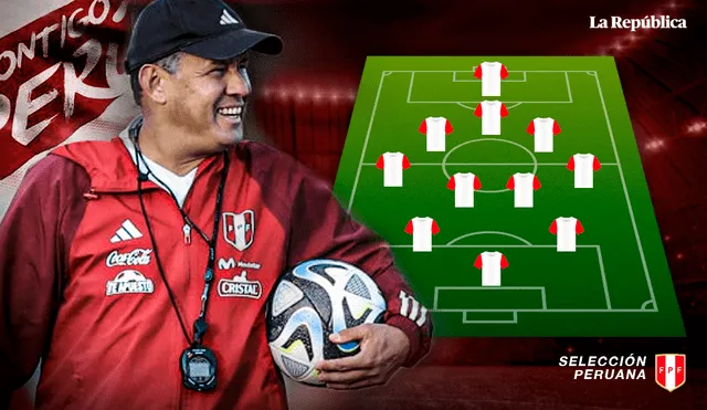 Juan Reynoso asumió el mando de la selección peruana en el 2022. Foto: composición LR
