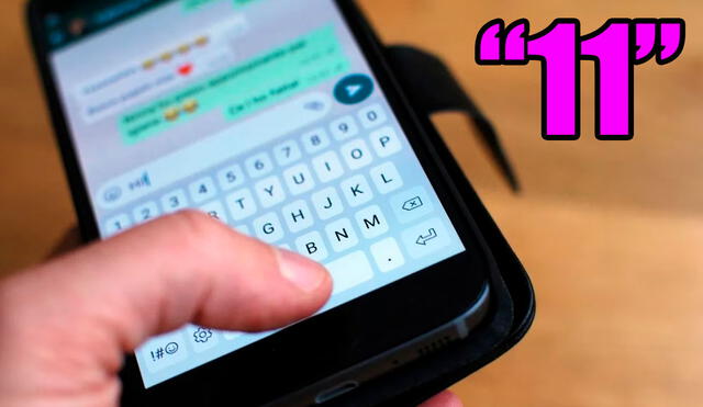 Miles de usuarios de WhatsApp están enviando mensajes numéricos. Foto: TN