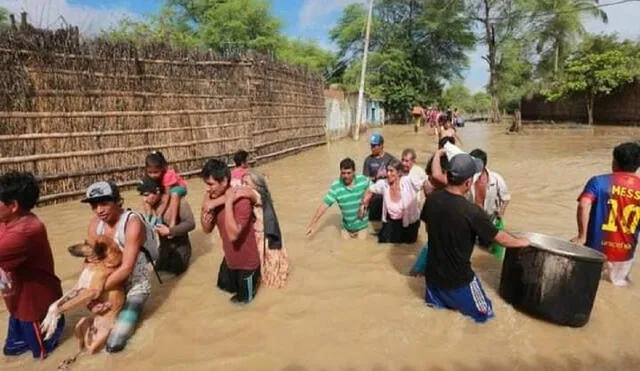 En el 2017, pobladores del Bajo Piura se vieron afectados. Foto: Radio TV Catacaos