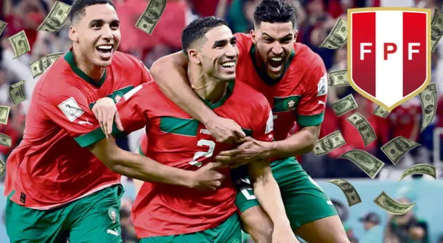 Marruecos tiene un valor de poco más que el séxtuple de la selección peruana. Foto: composición GLR/AFP