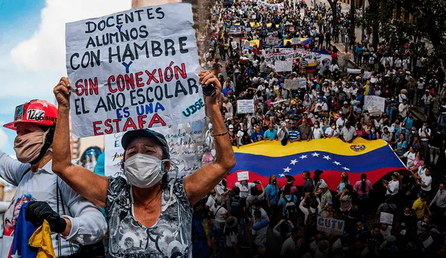 Una familia venezolana de 5 personas necesita  90,3 sueldos mínimos para costear la canasta básica, según Cendas-FVM. Foto: composición LR/EFE/referencial