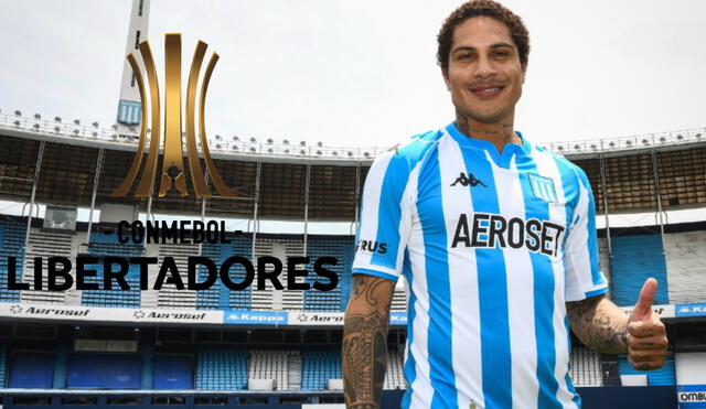 Paolo Guerrero llegó a Racing este 2023. Foto: Racing