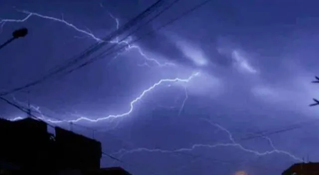 Las últimas lluvias registradas en el norte estuvieron acompañadas de tormentas eléctricas. Foto: Prensa Joven Chiclayo