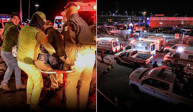 En total, 29 ciudadanos resultaron heridos y fueron trasladados a 4 hospitales Foto: composición LR/AFP/EFE