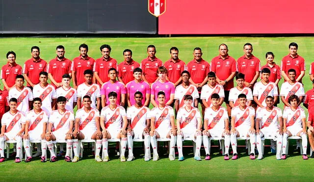 La selección peruana afrontará el Sudamericano sub-17. Foto: Twitter/LaBicolor