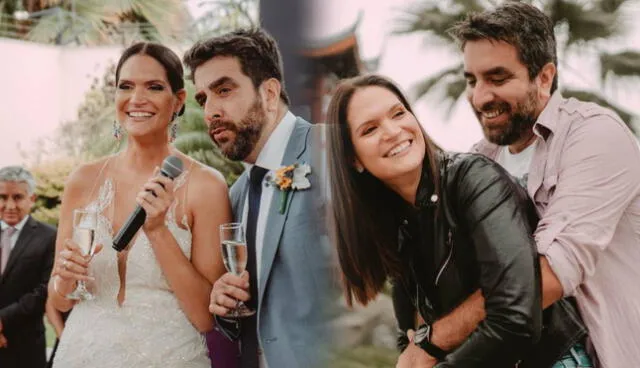 Lorena Álvarez y su esposo Álvaro se casaron en junio del 2022. Foto: composición LR/capturas de Instagram