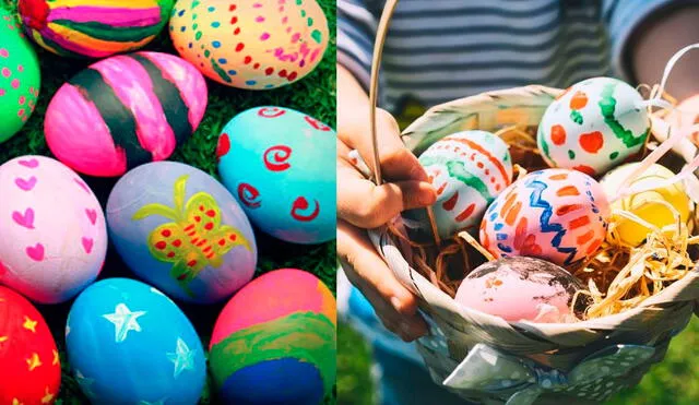 Huevos de Pascua, adornos: cómo decorar huevos de pascua, tradición de  huevitos de pascua, ejemplos de decoración y adornos para los huevos de  pascua, easter eggs tradición en USA