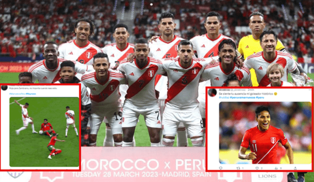 Perú empató sin goles frente a Marruecos. Foto: composición La República/Twitter