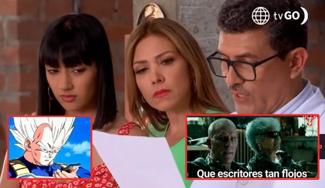 Fans de "Al fondo hay sitio" compartieron memes en Twitter sobre los resultados de la prueba de ADN. Foto: composición LR/América TV/Twitter