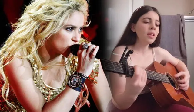 Una popular imitadora de voz enseña los trucos vocales para imitar a Shakira. Foto: composición LR/Billboard/Zeroh70/TikTok