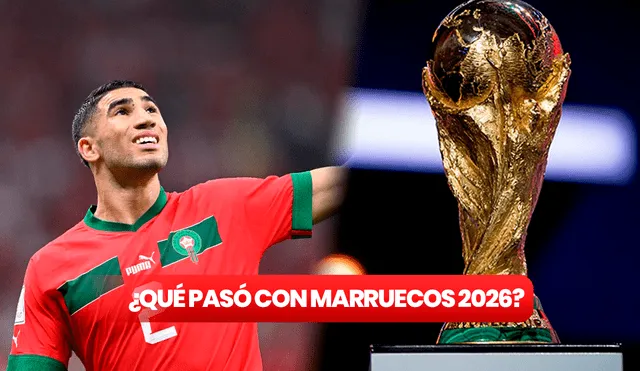 Marruecos no la tuvo nada fácil con su candidatura al Mundial 2026. Foto: composición LR/AFP/FIFA