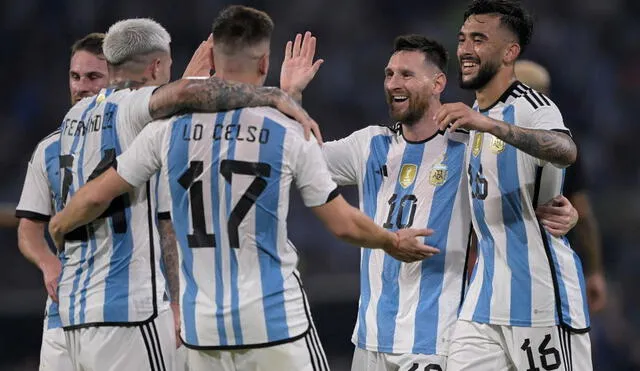 Argentina y Curazao se han enfrentado por primera vez en toda su historia. Foto: AFP