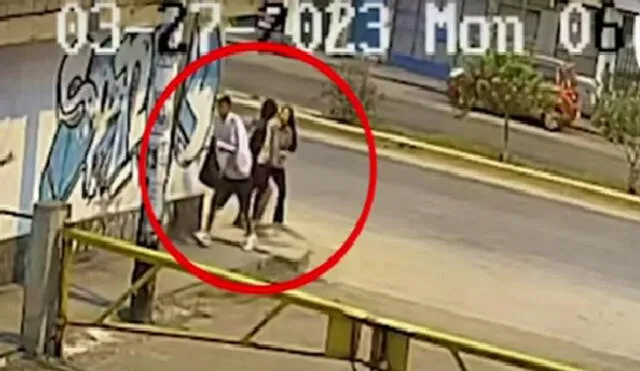 Uno de los ladrones estaba armado y amenazó de muerte a la joven. Foto: Panamericana| Video: Panamericana
