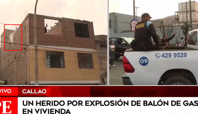 Representante de la Municipalidad del Callao aseguró para "América noticias" que la explosión se ha controlado y no hay más daños personales. Foto: captura América Noticias. | Video: América TV