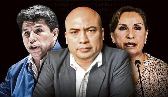 Fiscalía investiga a Dina Boluarte, Pedro Castillo y Henry Shimabukuro por organización criminal.