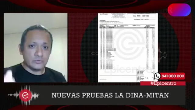 El periodista de Epicentro TV habla sobre las pruebas que comprobarían las acusaciones contra Boluarte y los aportes no declarados. Fotos: captura LR+/Video: Grado 5 - LR+