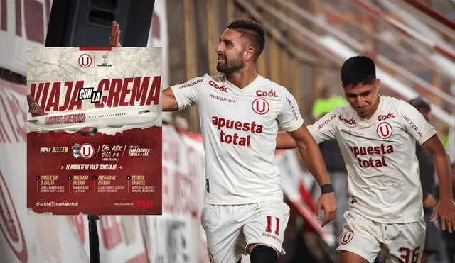 Universitario volverá a Argentina tras 2 años, cuando jugó con Defensa y Justicia por Copa Libertadores. Foto: Composición LR/Universitario