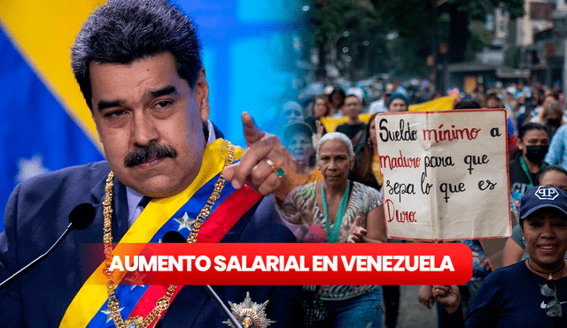 Conoce qué dijo Nicolás Maduro sobre el aumento salarial en abril 2023. Foto: Composición LR/La Razón/Infobae