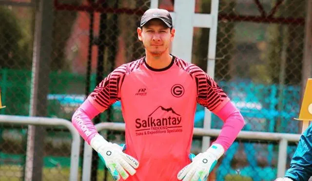 Diego Penny, arquero de Deportivo Garcilaso, podrá jugar el partido ante Universitario tras confirmar que su lesión no es de gravedad. Foto: Twitter/Diego Penny