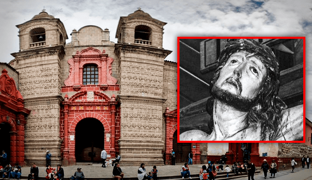 La imagen del Cristo Crucificado será llevada hasta la Basílica Catedral de Ayacucho. Foto: composición de Jazmín Ceras/La República/John Meckley/Rafael Ramos Sosa