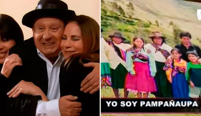 El apellido Pampañaupa se hizo conocido en la TV por "AFHS". Foto: composición LR/captura de América TV/Captura de Panamericana TV