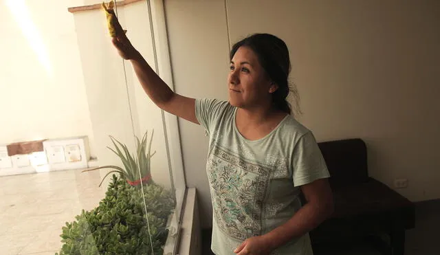 Luego de más de una década como trabajadora del hogar, Jessica (35) podrá tener un contrato de trabajo con sus nuevos empleadores. Foto: La República/John Reyes
