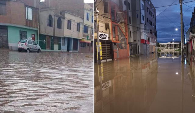 Se espera precipitaciones de moderada a fuerte intensidad en Lambayeque. Foto: composición LR/ Monsefu Radio-Facebook