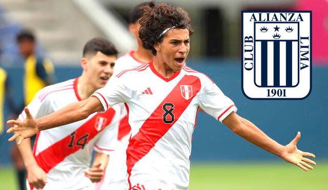 Bassco Soyer es titular en la selección peruana sub-17. Foto: FPF