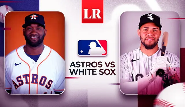 El choque Houston Astros vs. Chicago White Sox se jugó en el Minute Maid Park de Houston. Foto: composición de Fabrizio Oviedo/LR/AFP