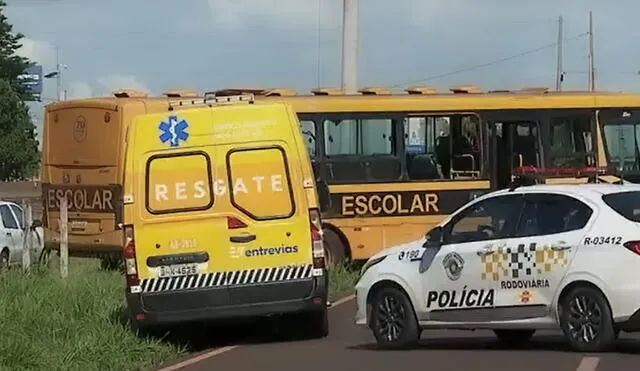 Un adolescente salvó la vida de 35 de sus compañeros en Brasil. Foto: captura/Globo