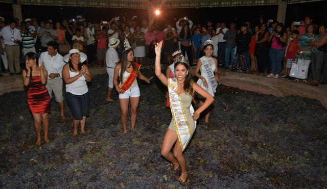 La Vendimia es un homenaje al corte de la uva. Foto: Andina